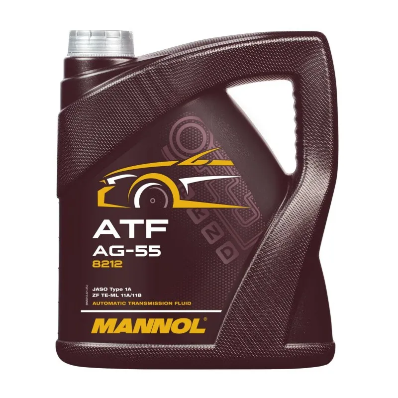 Синтетикалық трансмиссия сұйықтығы 8212 MANNOL ATF AG55 4 л